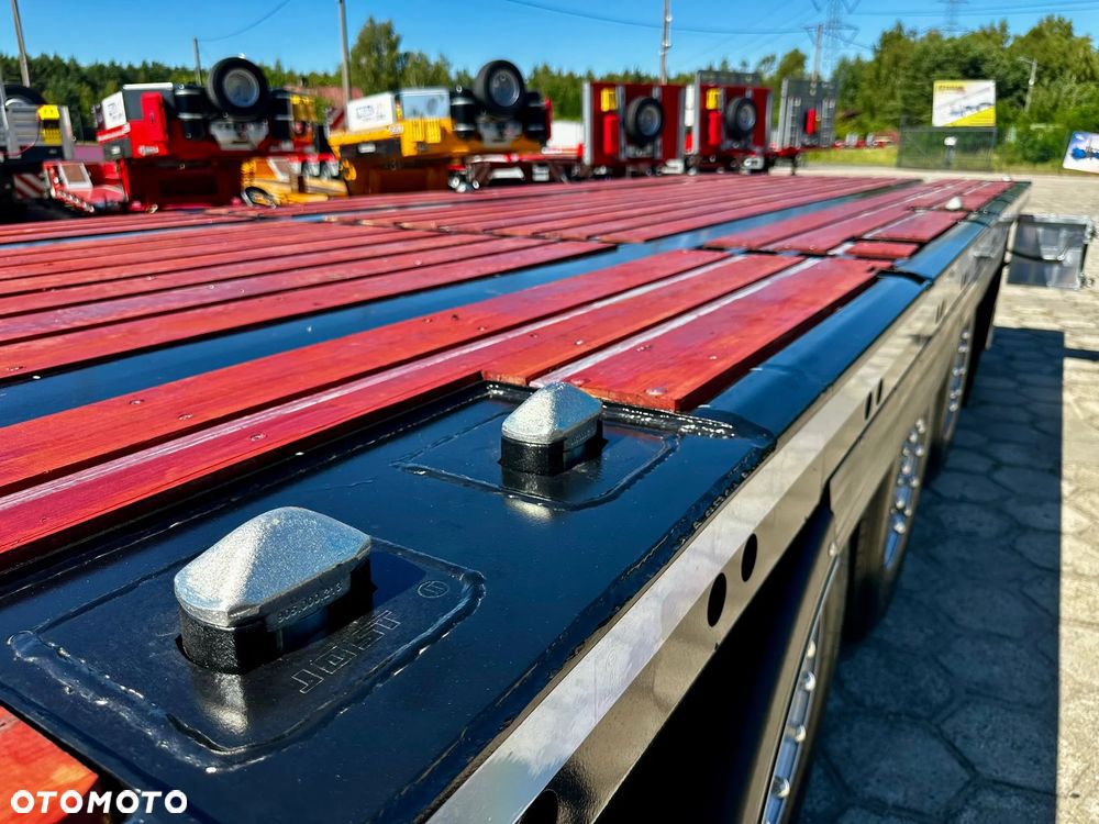 Inny platforma uniwersalna z zamkami kontenerowymi - MOCNA - osie SAF HOLLAND - 25