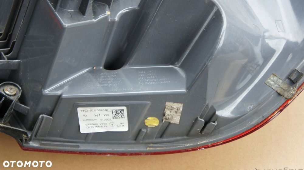 TYLNA LEWA PRAWA LAMPA MERCEDES A KLASA W176 LIFT LED - 5