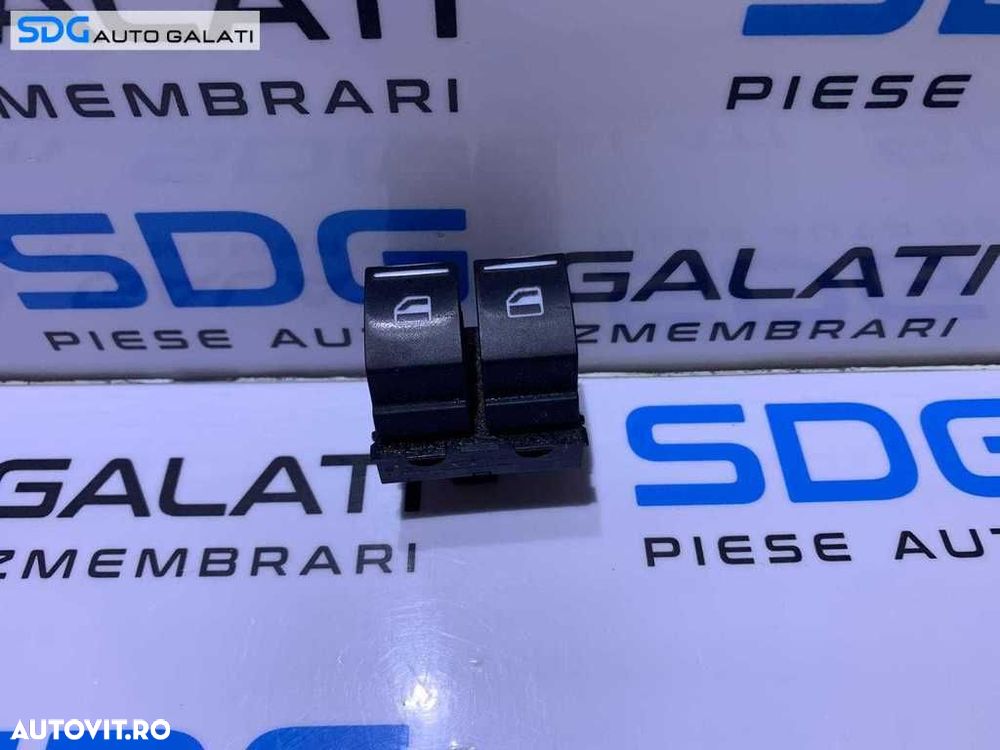 Consola Butoane Geamuri Usa Portiera Sofer Stanga Fata cu 4 Pini VW Passat B6 2010 - 2015 Cod 1K3959857A [D0338] - 1