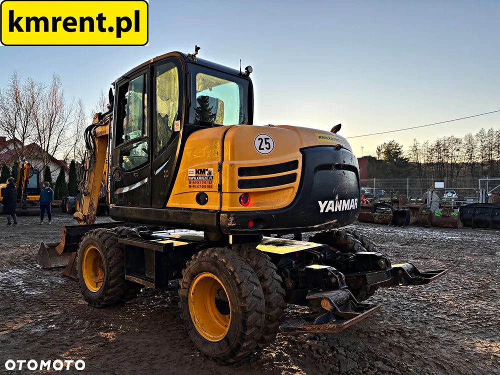 Yanmar B95W KOPARKA KOŁOWA 2020R. MTH: 2610! | KOMATSU PW 98 110 CAT M 312 313 LIEBHER A 309 310 311 - 25