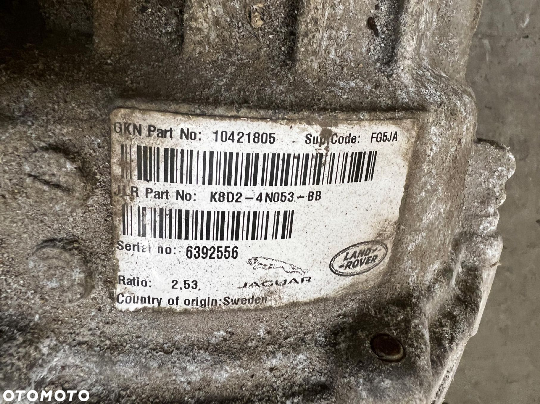 DYFERENCJAŁ MOST TYŁ LAND ROVER DISCOVERY SPORT V L550 LIFT 2.53 2.0 D - 8