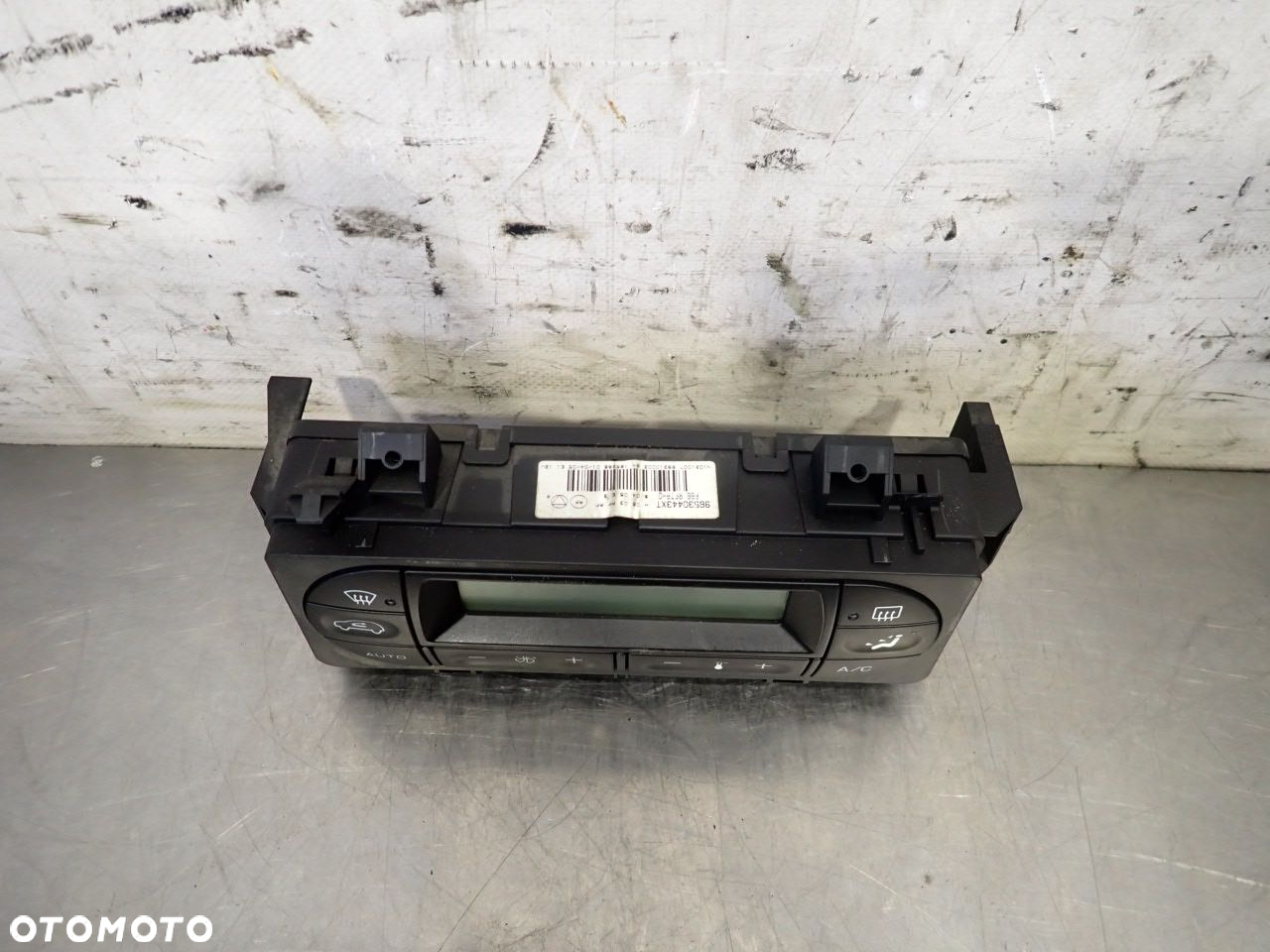 PANEL STEROWANIA NAWIEWU KLIMATYZACJI PEUGEOT 1007 1.6 96530443XT - 5