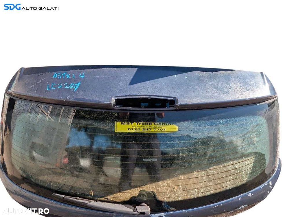 Haion Hayon Portbagaj Dezechipat cu Luneta Geam Sticla Opel Astra H Hatchback Scurt 2004 - 2010 [LC2267SOS] - 5
