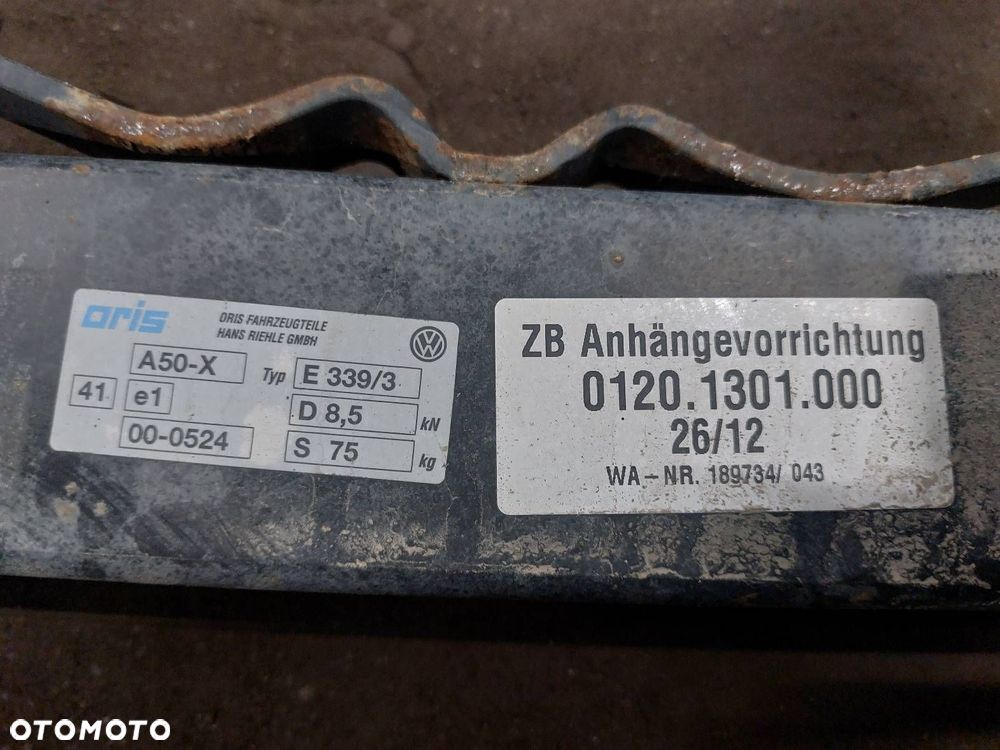 HAK HOLOWNICZY TABLICZA MODUŁ HAKA GOLF IV BORA I KOMBI JAEGER 52400006 - 4