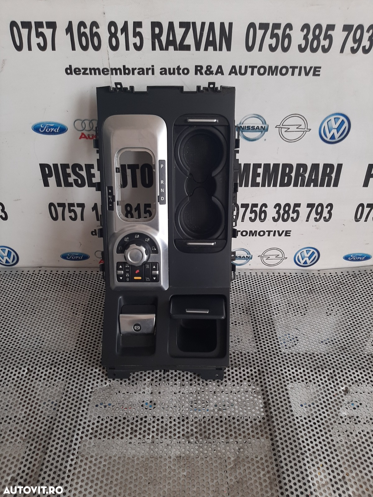 Consola Centrala Suport Pahare Buton Selector Joystick Mod Condus Land Rover Range Rover Vogue L322 - 6