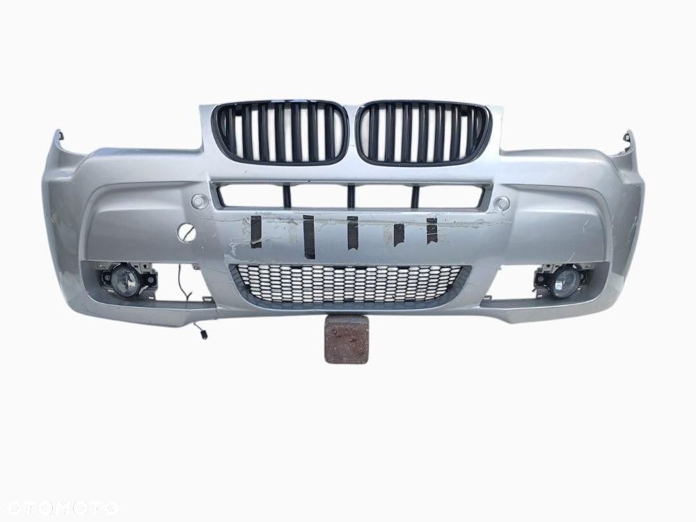 ZDERZAK PRZÓD PRZEDNI SREBRNY PDC BMW X3 E83 M PAKIET 3417729-09