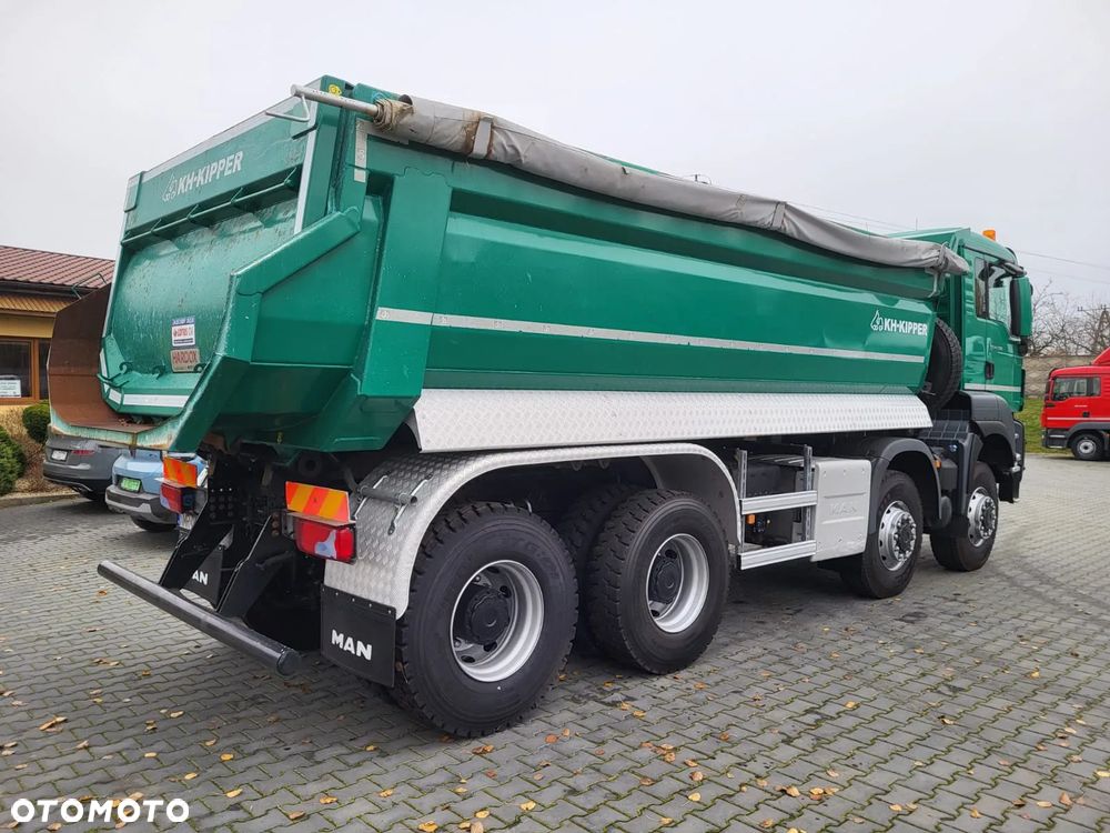 MAN TGS 41.500 8x8 KH KIPPER Manual Salon Polska Idealny - 10