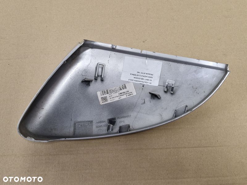 volkswagen golf 7 vii obudowa nakładka lusterka prawa a7w - 8