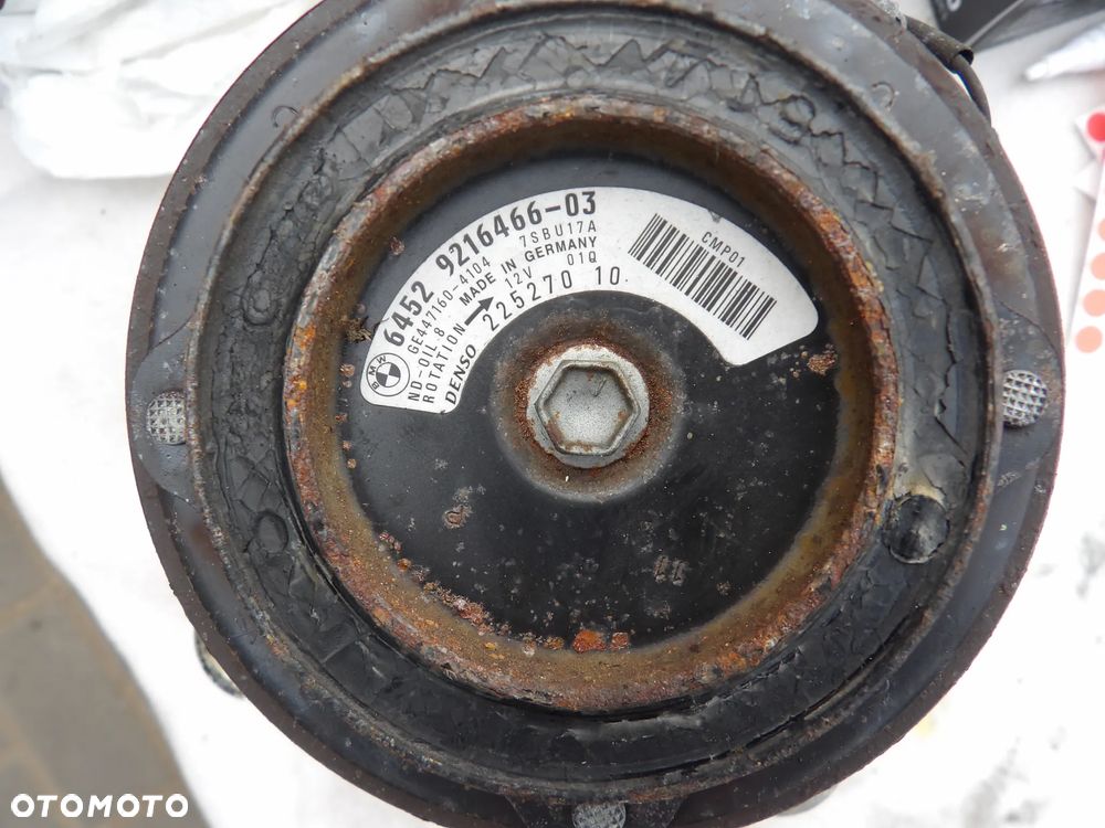 BMW - F10,F20,F30 - N57 - SPRĘŻARKA , KOMPRESOR KLIMATYZACJI - 9216466 - 2