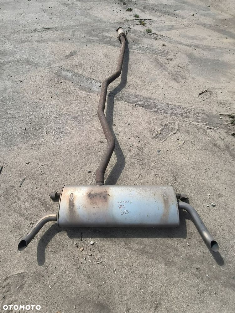 MONDEO MK5 2.0 TDCI TŁUMIK KOŃCOWY ŚRODKOWY KOMPLETNY WYDECH