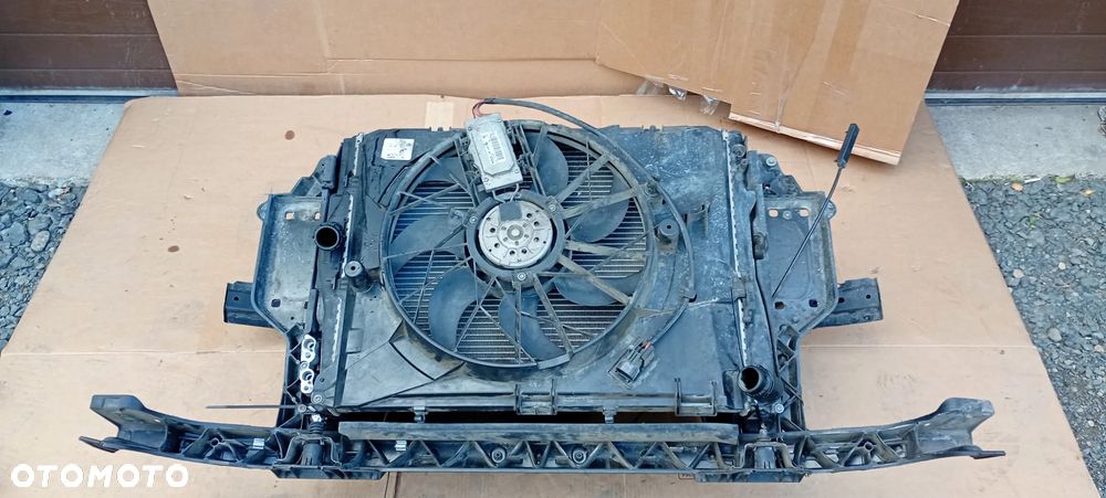 Pas przedni chłodnice wentylator wzmocnienie BMW I E81 E87 Lift 2.0i 7563259 7561711 - 6