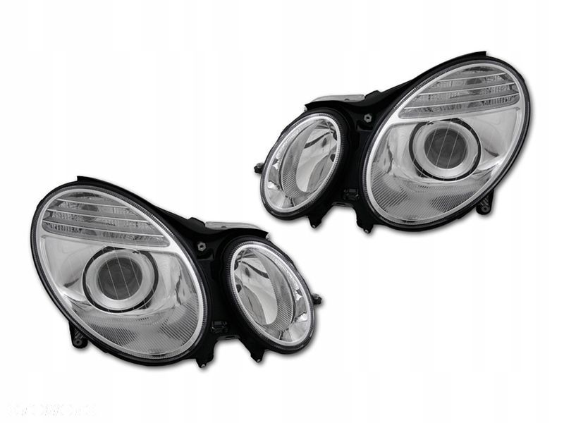 Reflektory Mercedes E klasa 211 2002-06 Lift Look - 1