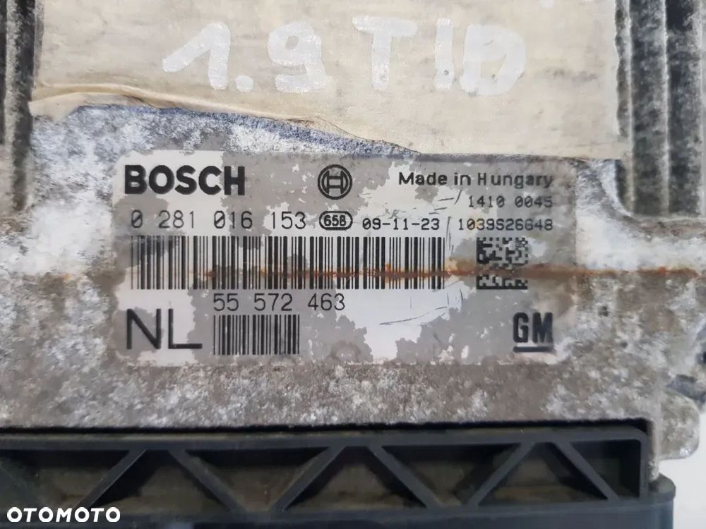 Sterownik Komputer silnika Saab 93 lift 1.9 tid 0281016153 - 4