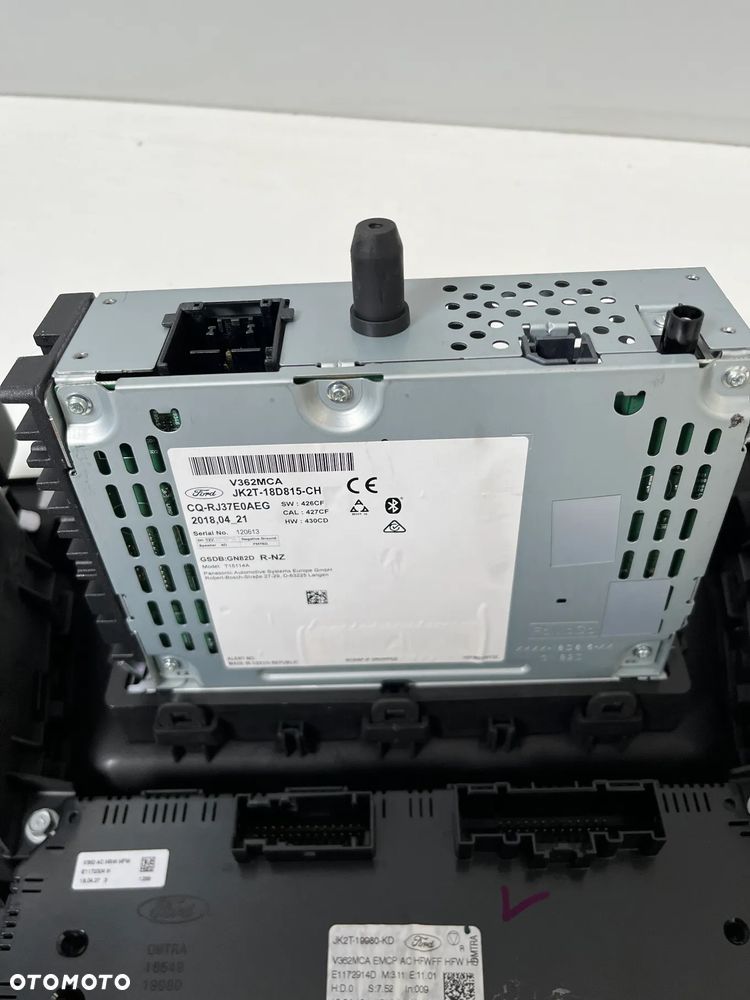 Panel Radio do Ford Transit Custom 2018 rok - 3
