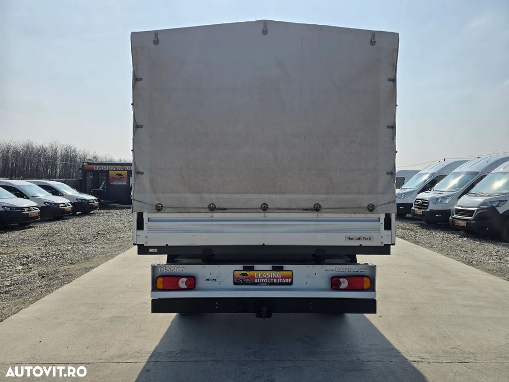 Renault Master DUBLA CABINA + Bena & Prelata - 8