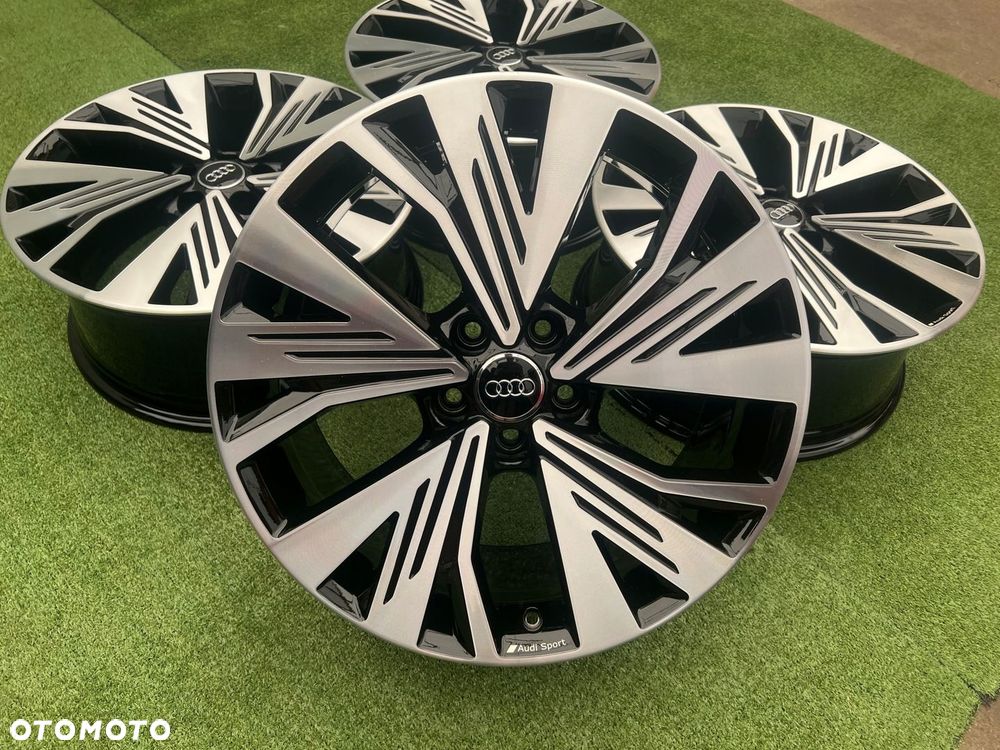 KOMPLET FELG FELGI AUDI SPORT 89A Q4 E TRON Q3 Q5 A4 A6 19 5X112 ET45 - 2