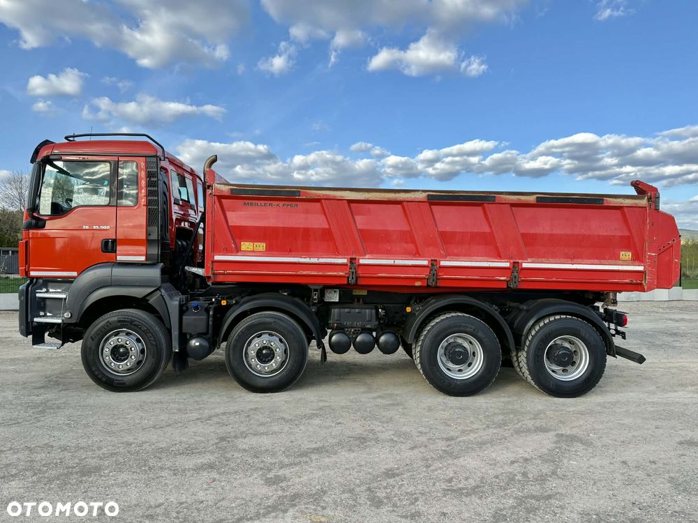 MAN TGS 35.500 *8X4, WYWROTKA, BORDMATIC, MEILLER KIPPER, EURO 6, 330TYŚ PRZEBIEGU* - 5