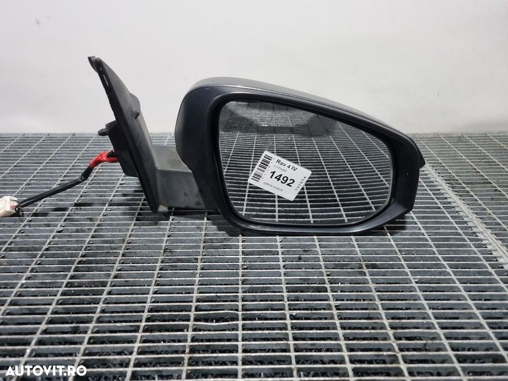 Oglinda dreapta Toyota Rav 4 IV 2012 - 2015 4 Usi Magnetic Grey Mica 1G3 (1492) Fără ... - 3