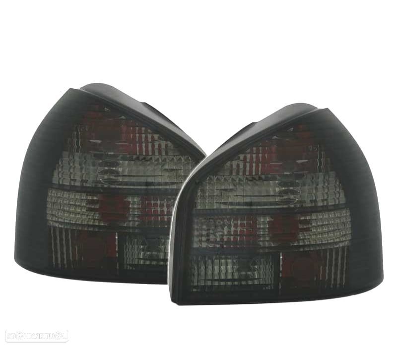 FAROLINS TRASEIROS AUDI A3 8L 96-00 FUMADOS - 6