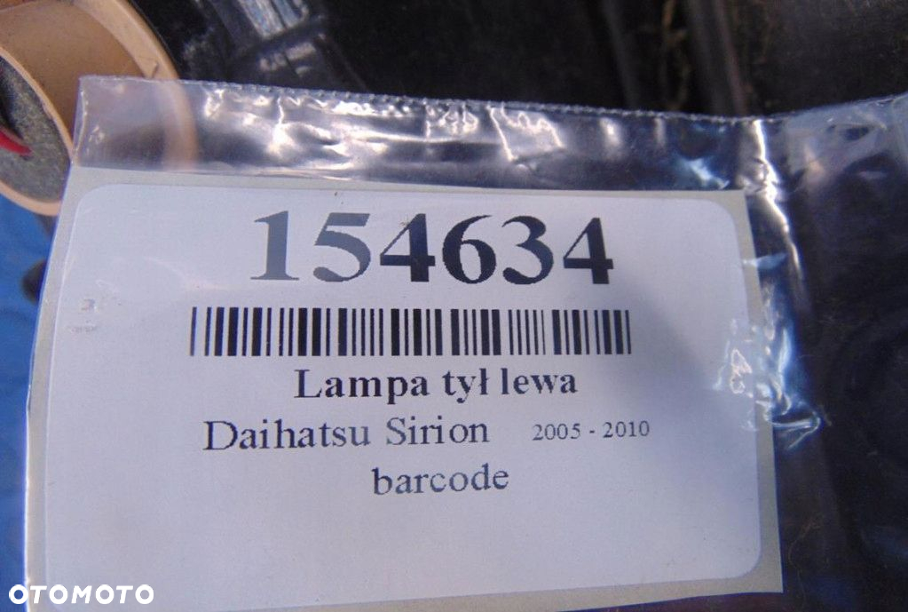 DAIHATSU SIRION II LAMPA TYŁ LEWA - 5
