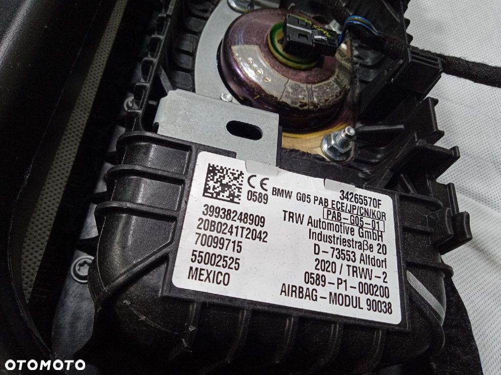 BMW X6 G06 G05 G07 DESKA ROZDZIELCZA PODUSZKI DO REGENERACJI EU - 11