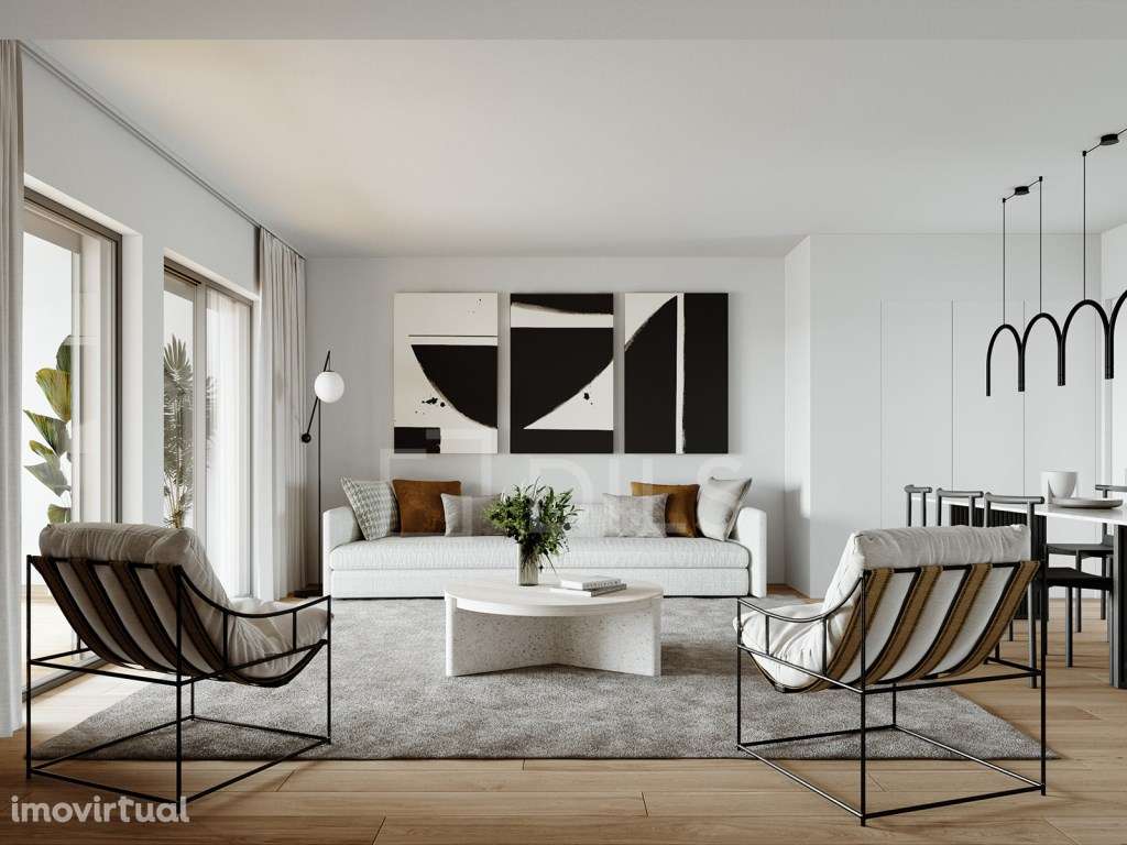 Apartamento T4 com varanda em novo empreendimento em Loures - Grande imagem: 5/47