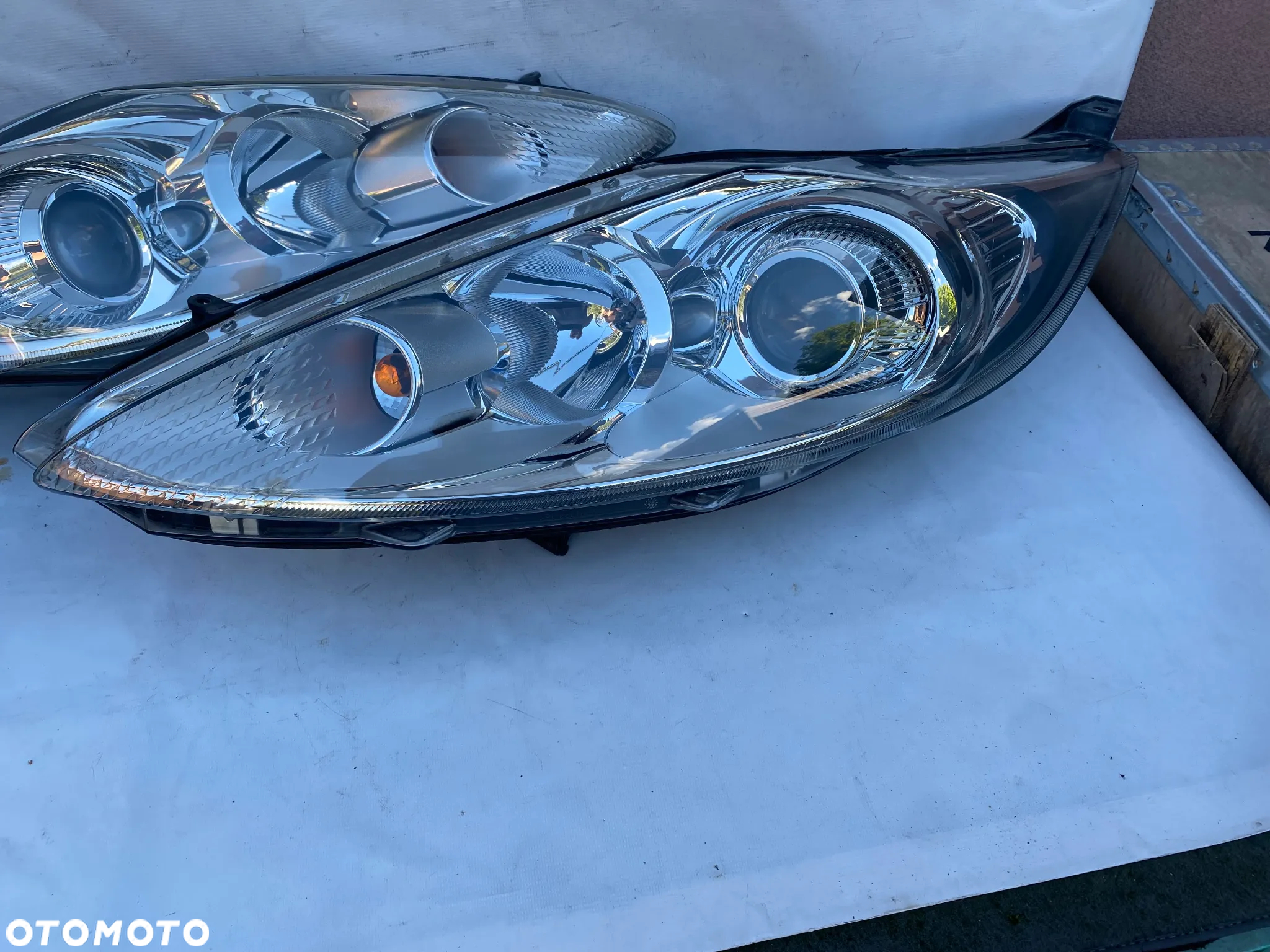 lampy fiesta mk 7 soczewki komplet eu całe - 2