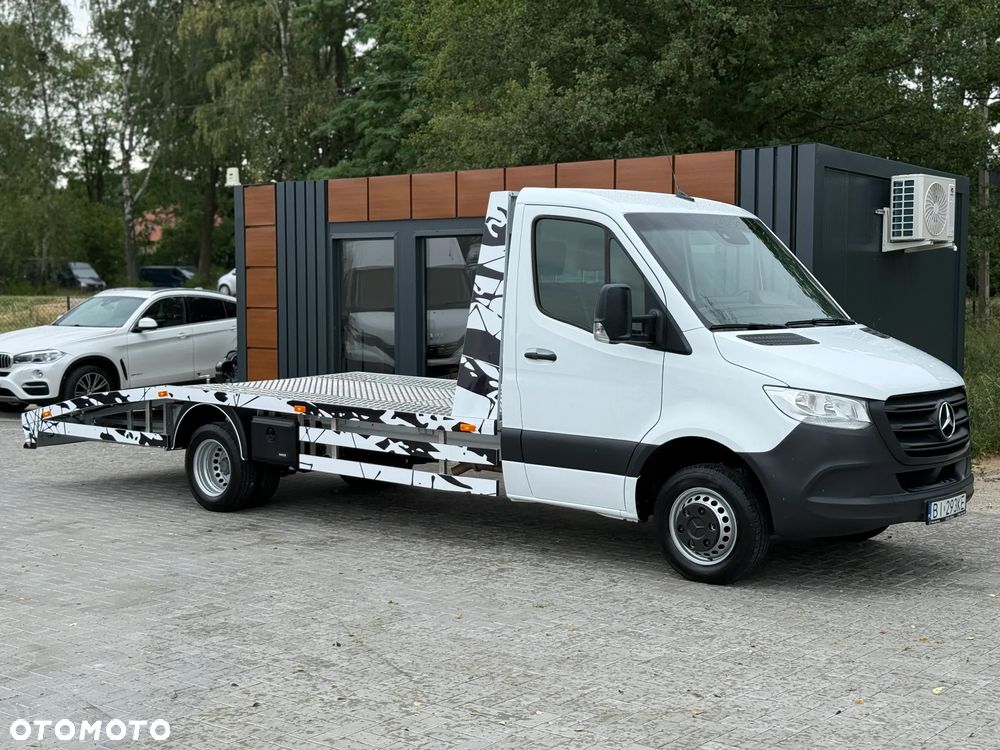 Mercedes-Benz Sprinter 516 CDI / 2019R 2.2 163KM / Autolaweta / Bliźniaki / HAK 3,5T - 5