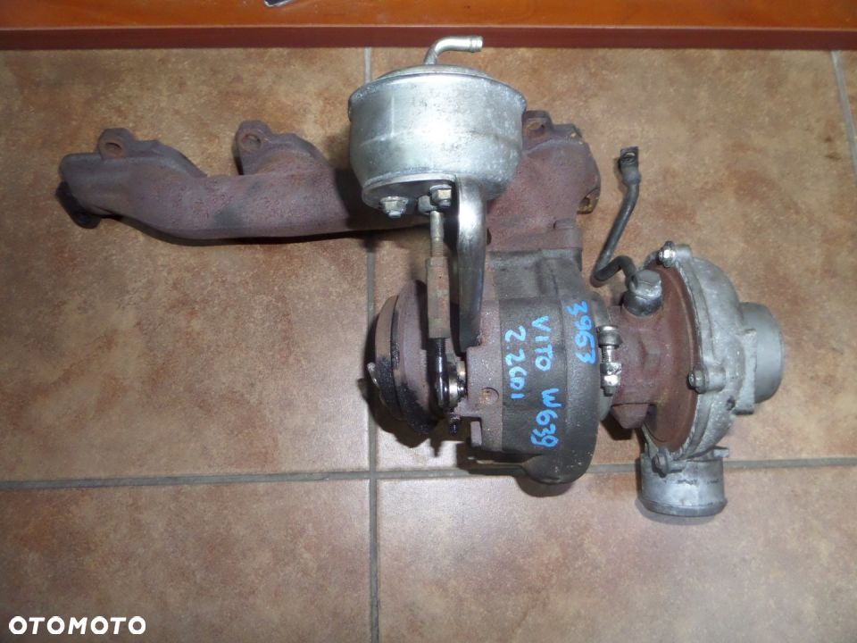 3963 TURBOSPREZARKA VITO W639 2.2 CDI - 1