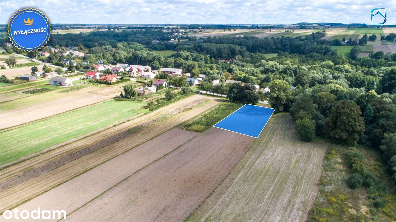 Działka budowlana w Zdrapach - Pełny obrazek: 3/8