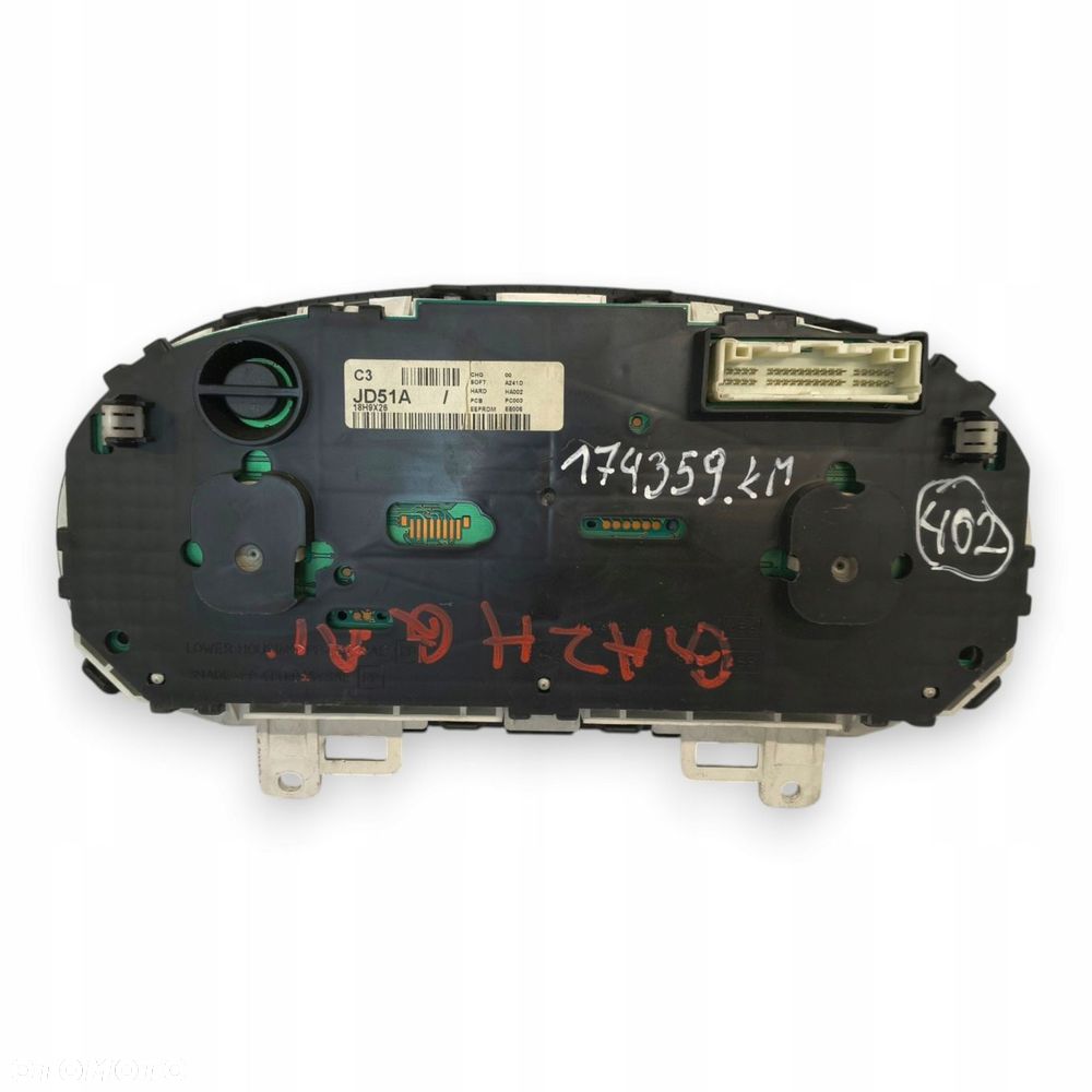 LICZNIK ZEGARY JD51A Nissan Qashqai J10 1.5 2.0 DCI Diesel 174 359km eu - 14