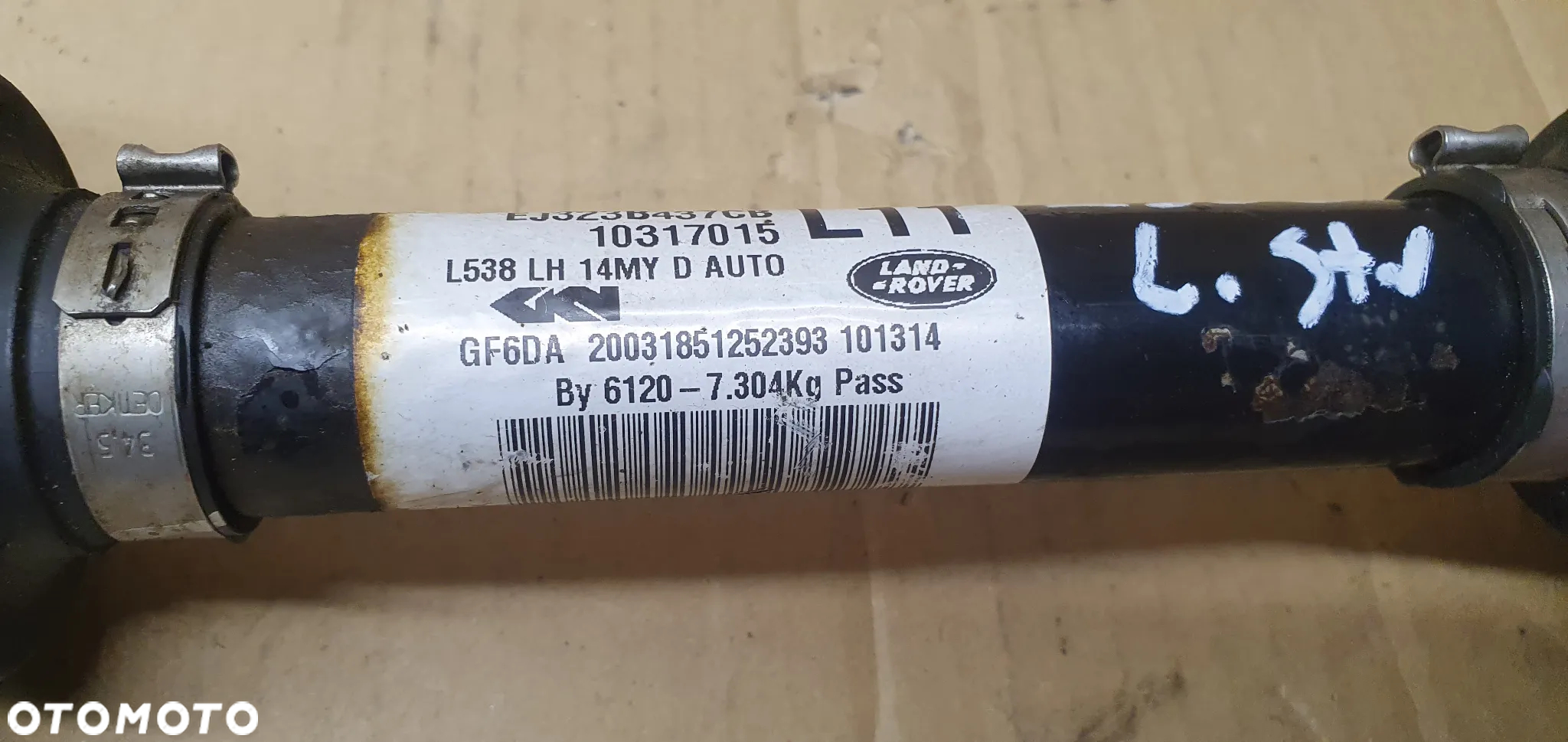 Półoś lewa krótka półośka Land Rover Discovery Sport L550 2.0 D EJ32-3B437-CB - 8