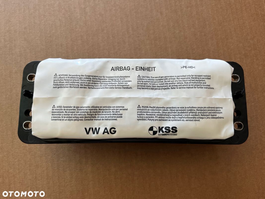AIRBAG PASAŻERA VW CRAFTER II 7C0 MAN TGE PODUSZKA PSAZER 510880204B NOWA - 1