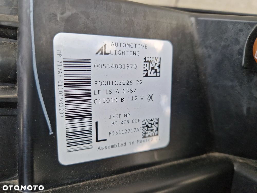 LAMPA PRZEDNIA LEWA JEEP COMPASS II 2016-- BI-XENON - 7