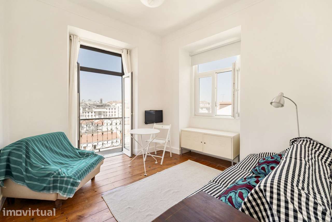 Apartamento T2 com vista, Mouraria, Lisboa - Grande imagem: 3/25