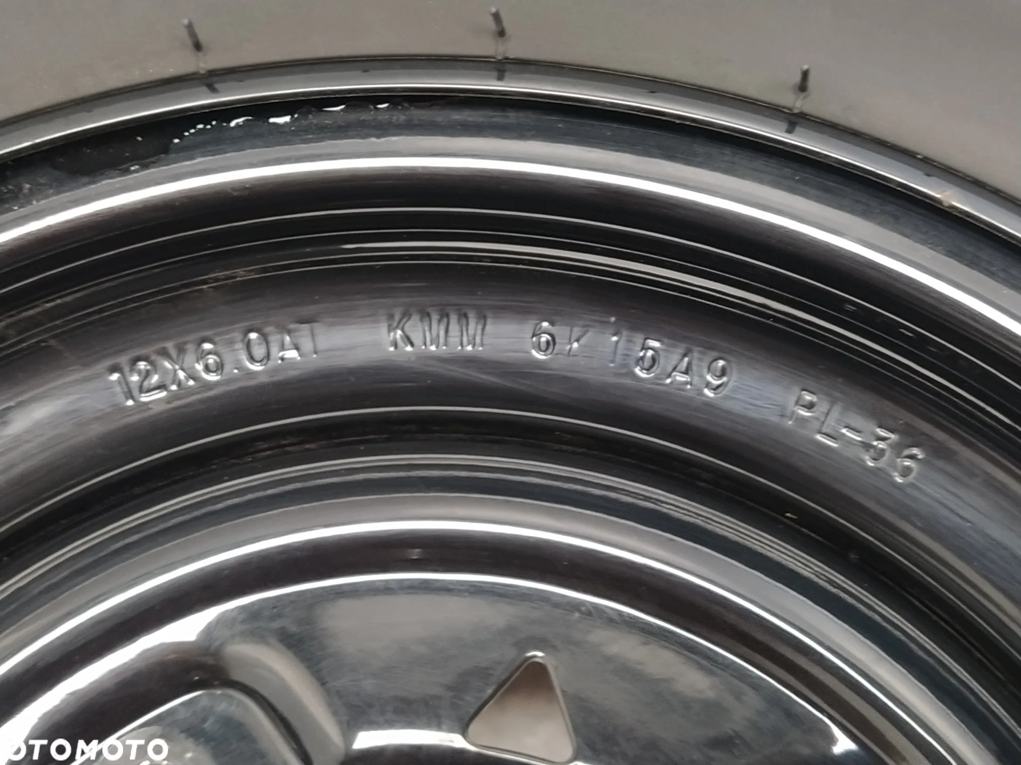 POLARIS FELGA FELGI 12X6 R12 OPONA CARLISLE AT489 255/65 R12 KOŁO KOŁA - 8