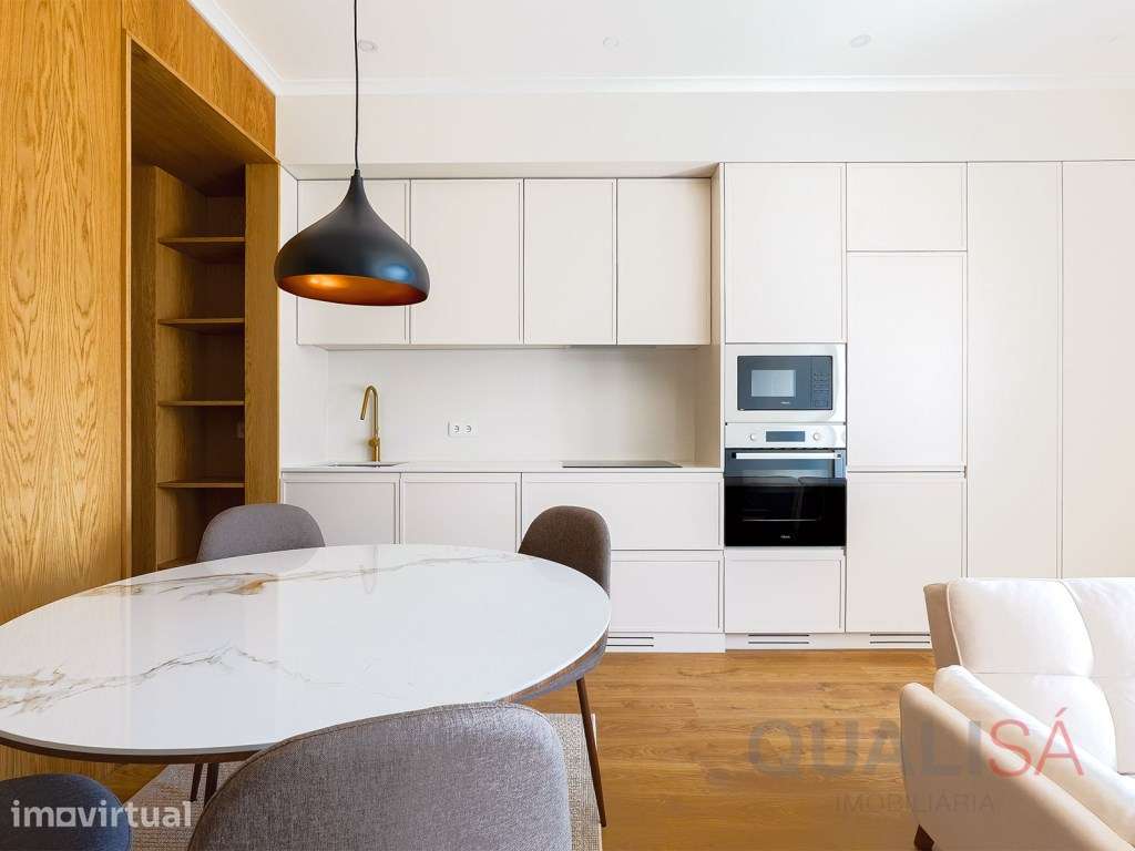 Apartamento T2 novo com terraço, equipado e mobilado, com lugar de ... - Grande imagem: 3/25