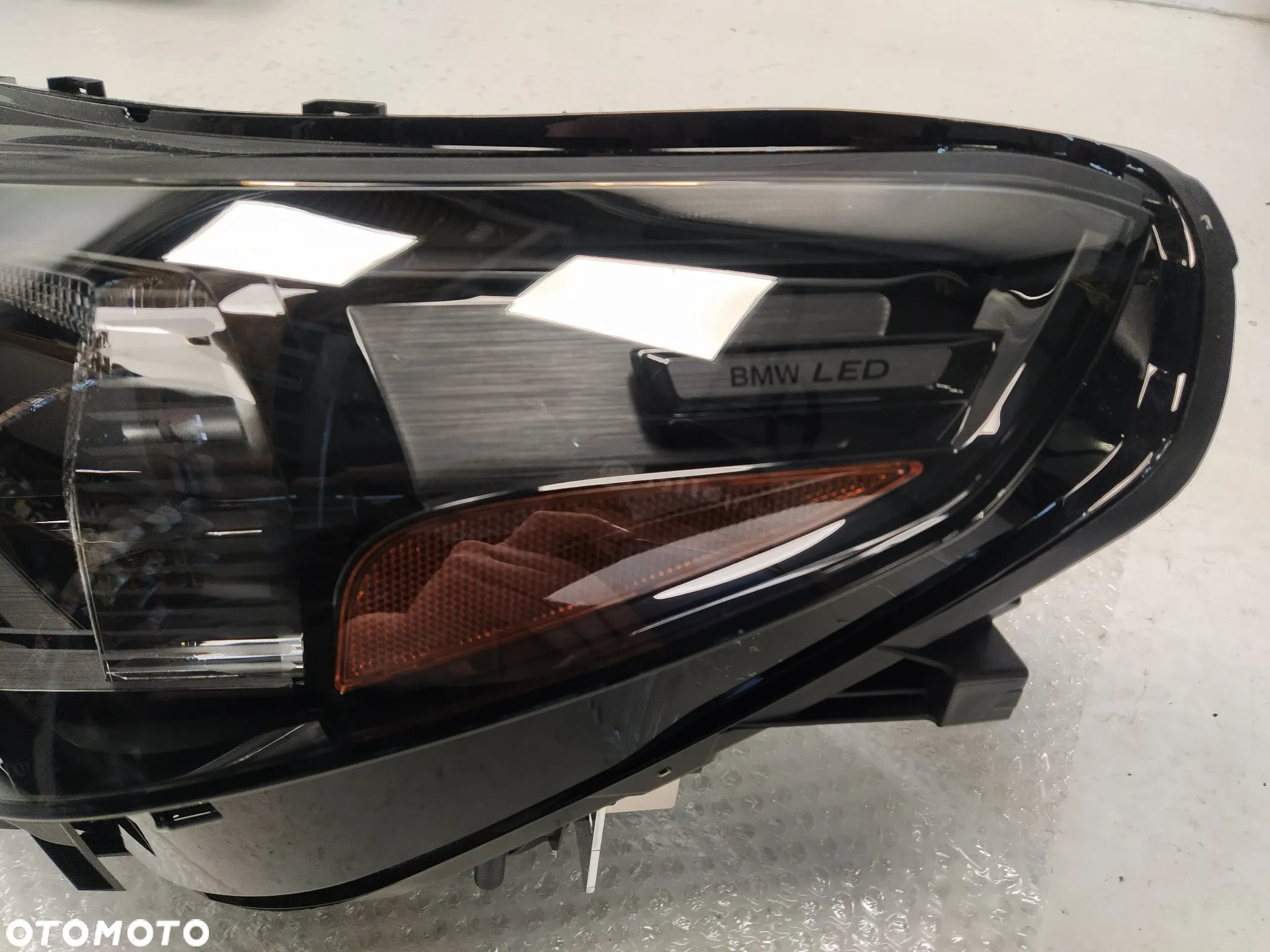BMW X1 U11 REFLEKTOR LAMPA PRZÓD PRZEDNIA LEWA FULL LED PRZETWORNICA KOMPLETNA USA JASNY ŚRODEK ORYGINAŁ NOWY - 4