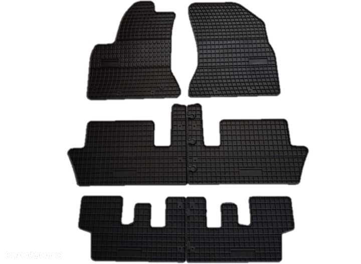 Dywaniki Gumowe Citroen C4 GRAND Picasso I 06-13 Dopasowane 7 Osobowy - 1