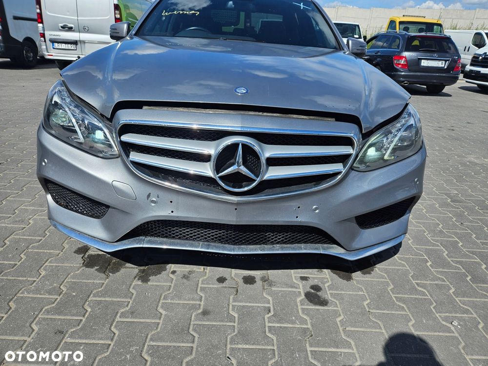 mercedes e klasa e350 w212lift amg maska przód kompletny zderzak reflektory - 8