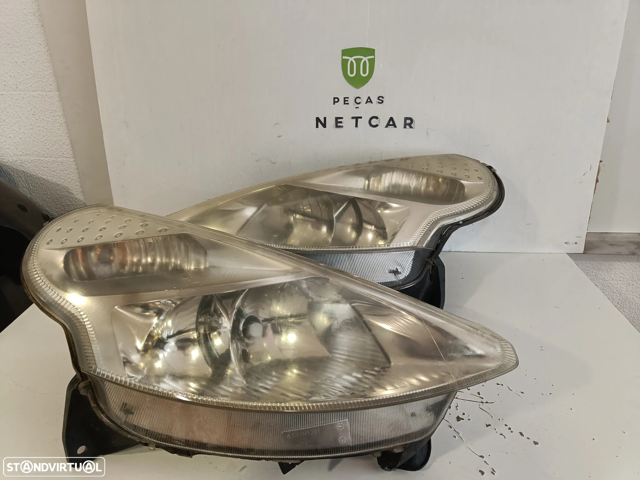 Farol óptica Citroen C3 Pluriel 2005 - 4