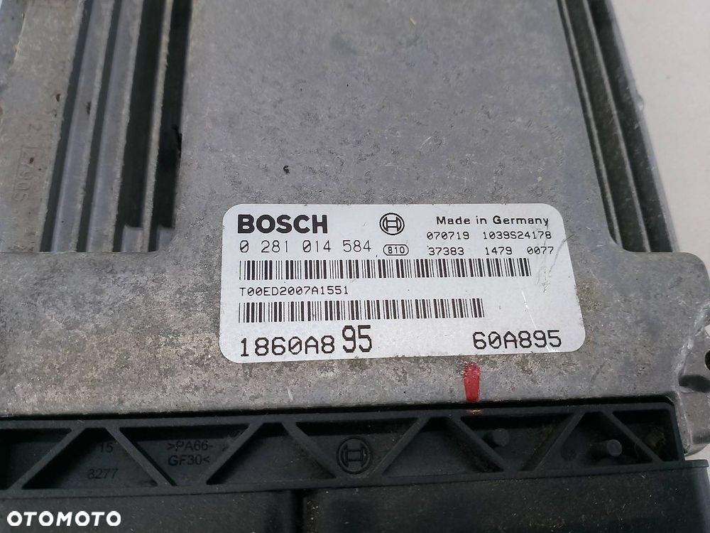 KOMPUTER, STEROWNIK MITSUBISHI GRANDIS 1860A895  0281014584 2.0 DI-D - 2