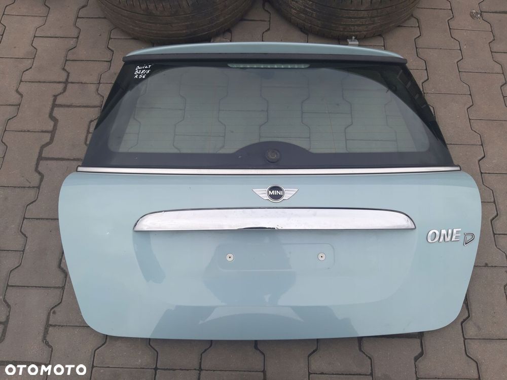 MINI COOPER R56 06-13r KLAPA BAGAŻNIKA TYŁ B28 - 1