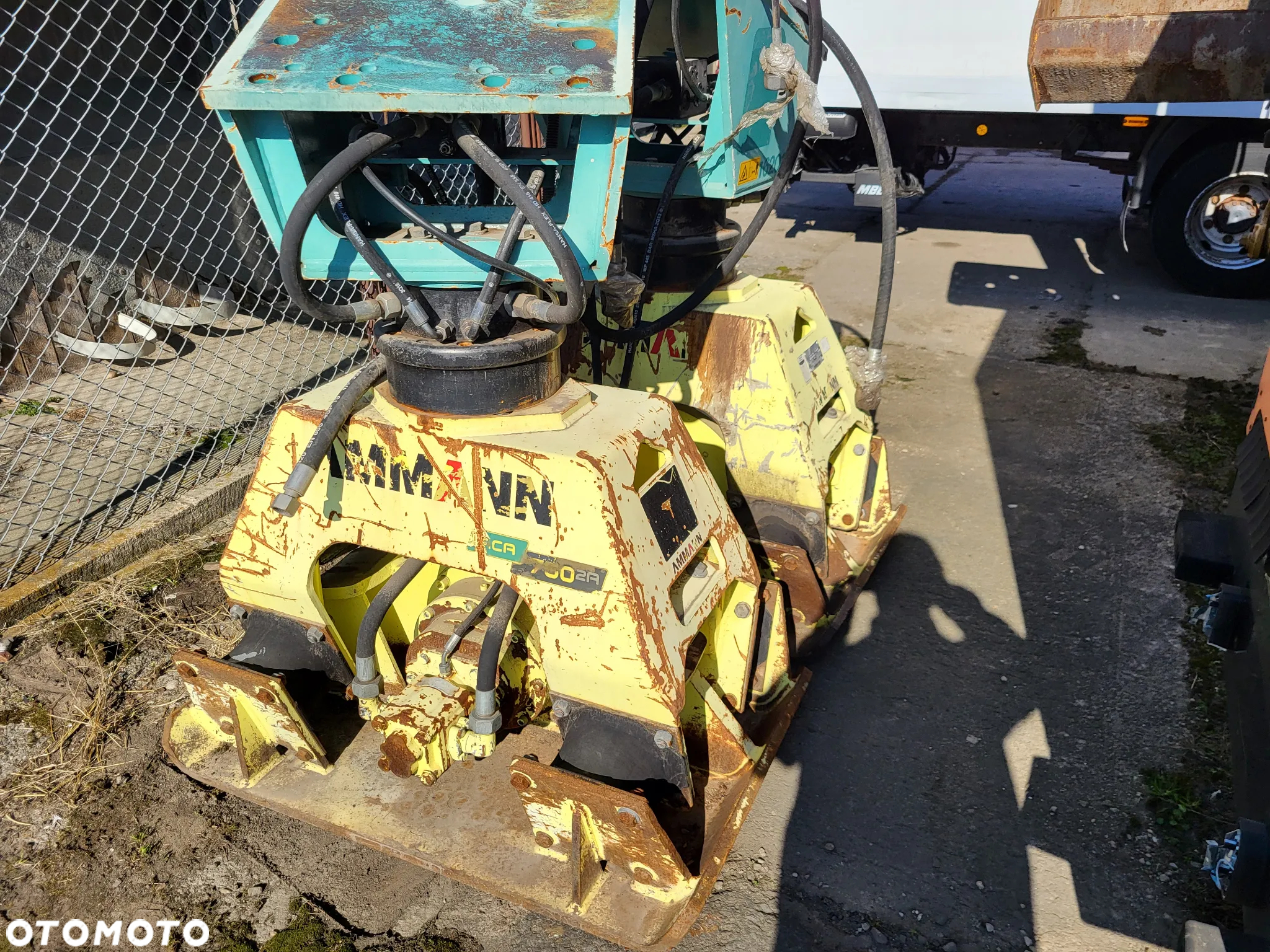Bomag Ammann Zagęszczarka płyta wibracyjna hydrauliczna obrotowa - 7