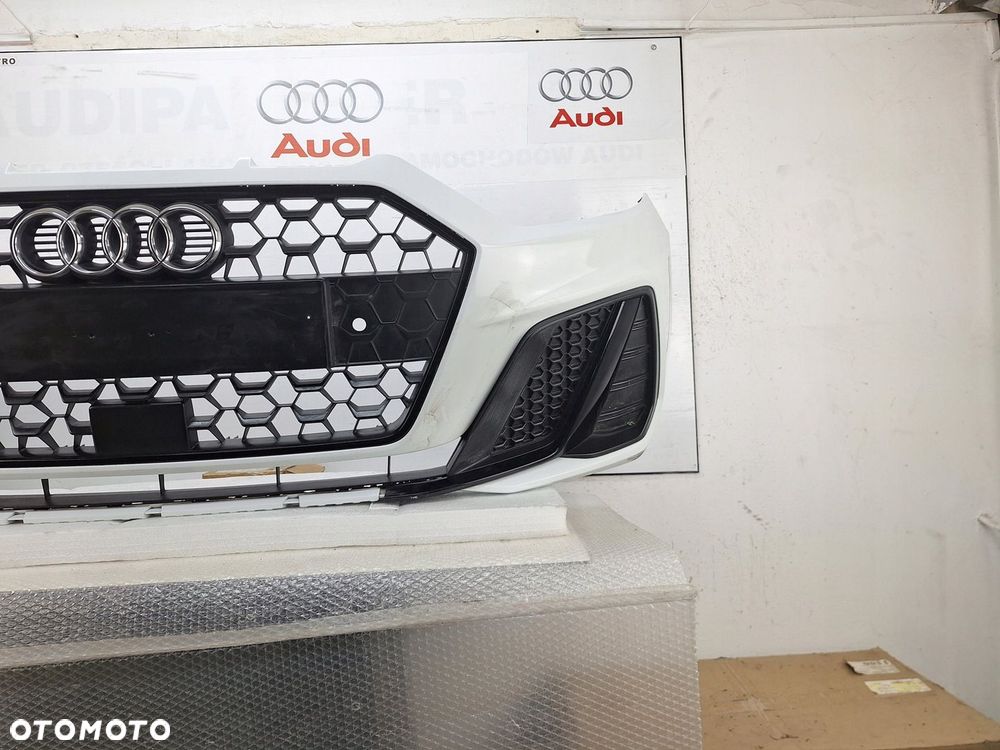ZDERZAK AUDI A1 82A 2018-2024 ORYGINAŁ OE ASO GRILL ATRAPA KRATK - 4