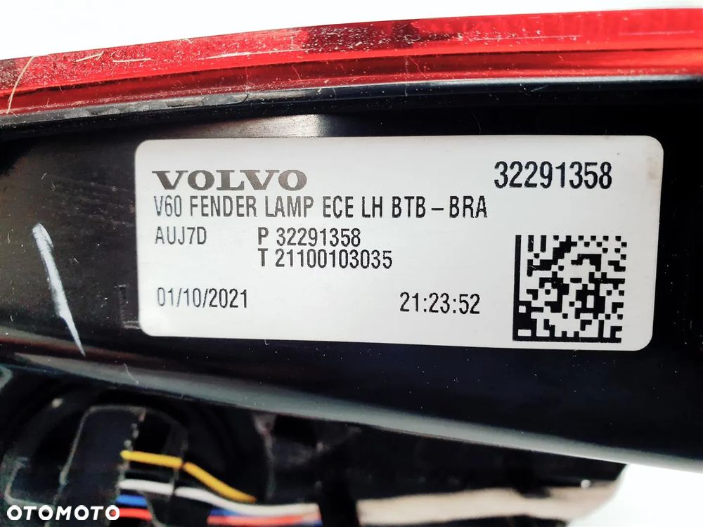 VOLVO V60 II 18r+ LEWA LAMPA TYŁ LED ORY EU !!! - 5