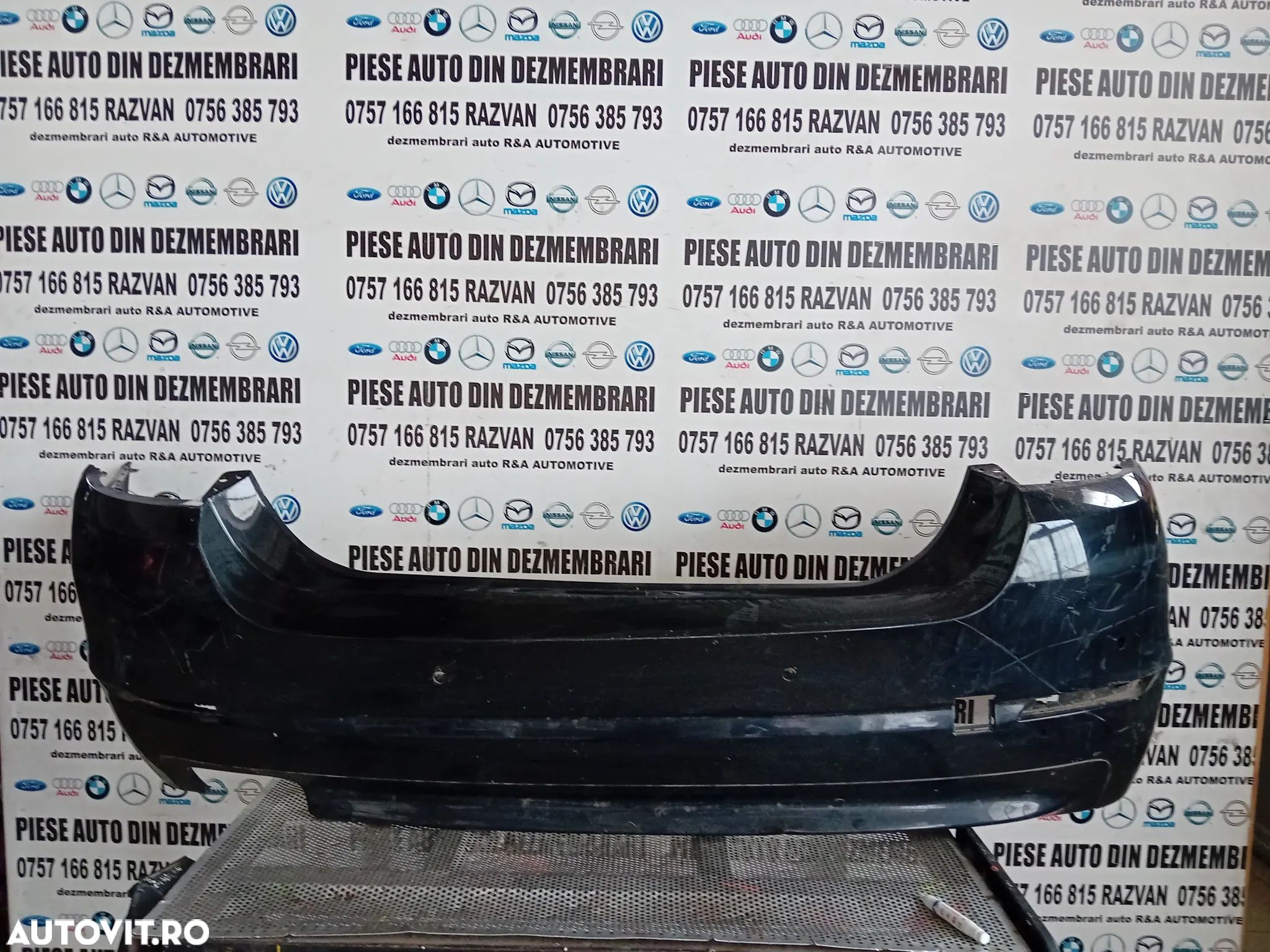 Bara Fata Bmw F10 Cu Gauri Pentru Senzori Parcare LICHIDARE STOC - 1