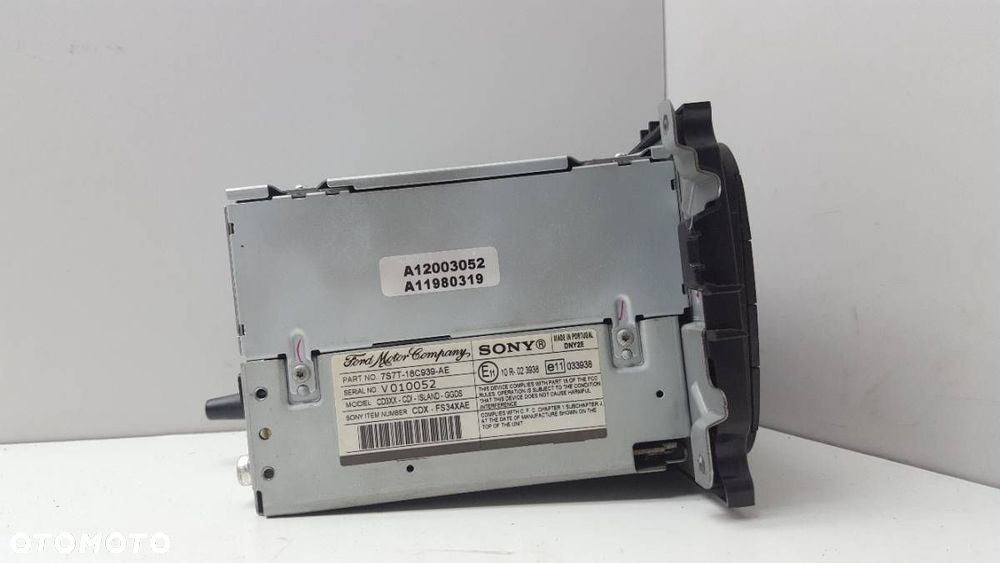 RADIO FORD MONDEO MK4 2007 VP6M2F18C821AE - 2