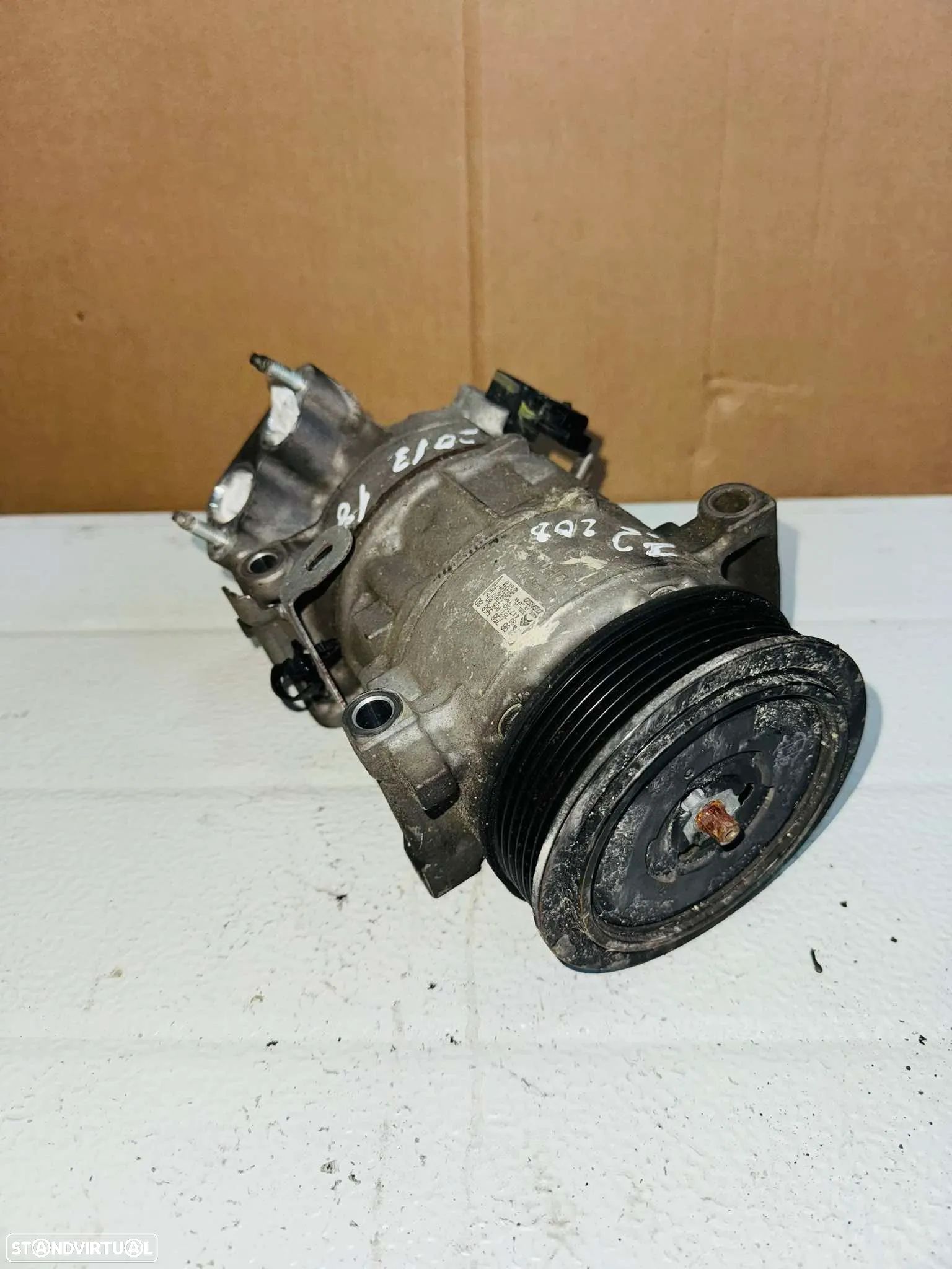 Compressor de Ac Peugeot 208 / Citroen C3 1.2 Turbo a Gasolina - 1
