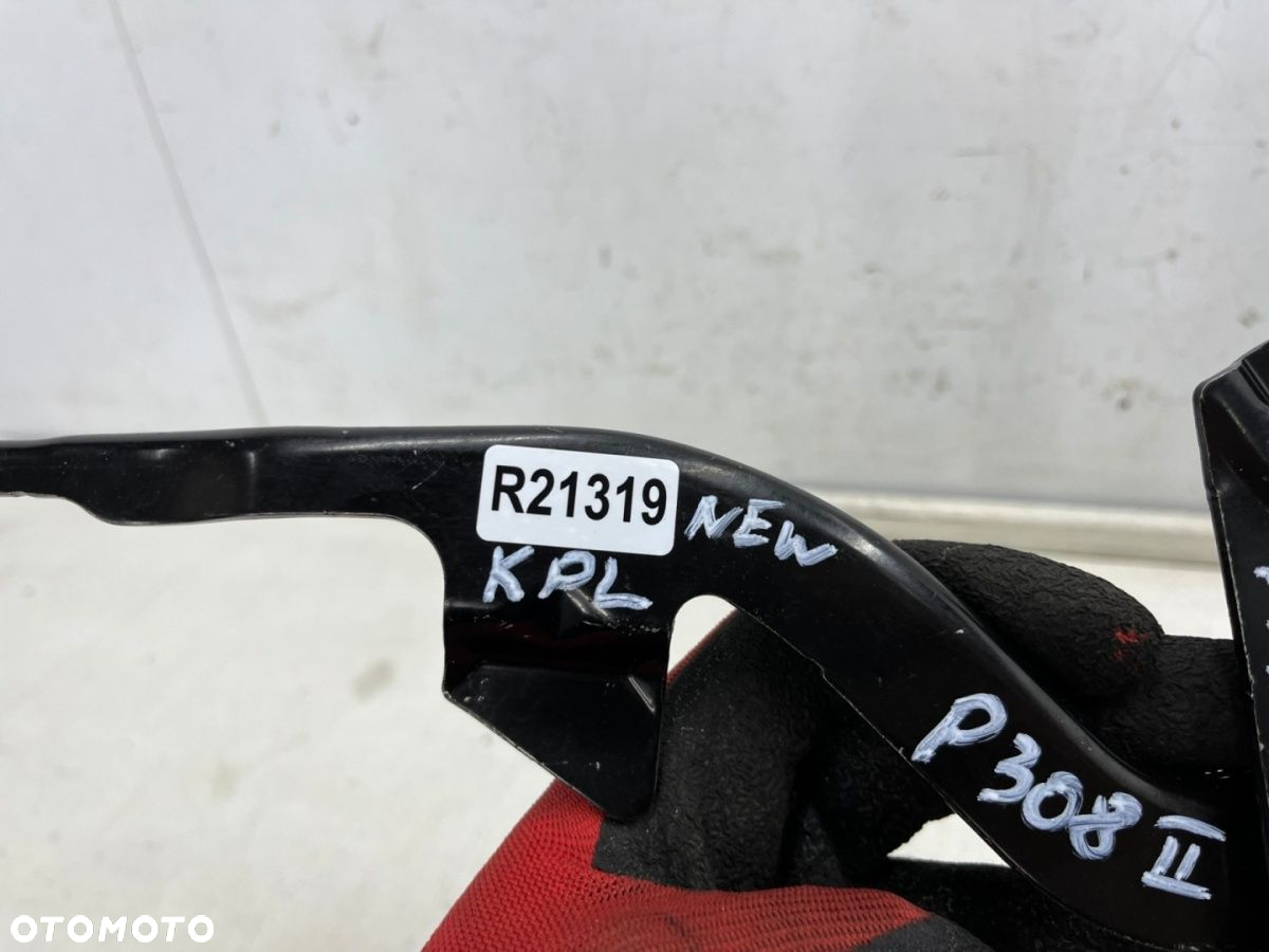 Zawias maski Peugeot 308 II T9 13-21r. NOWE zawiasy pokrywy silnika lewy prawy komplet 9677784980 - 5